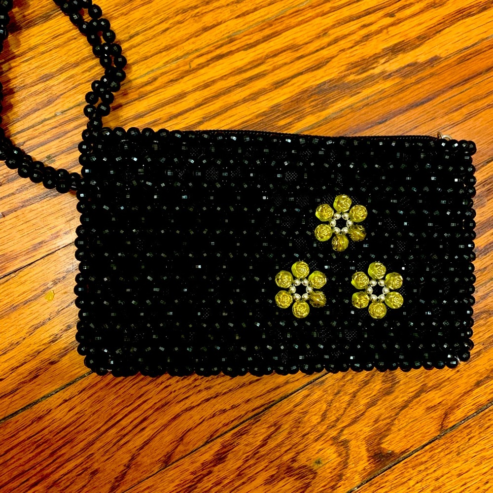 Girls beaded elegant dress up bag church wedding